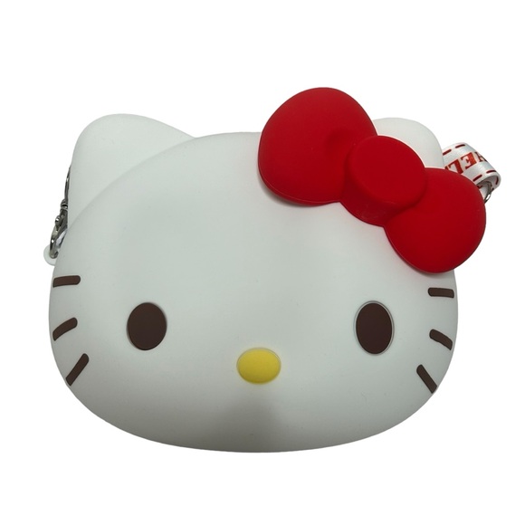 Hello Kitty Silicone Shoulder Bag- Small NWT - Picture 3 of 16